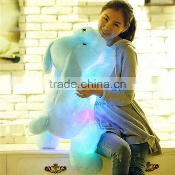 LED Night Light Up Plush Dog Toys photo-3