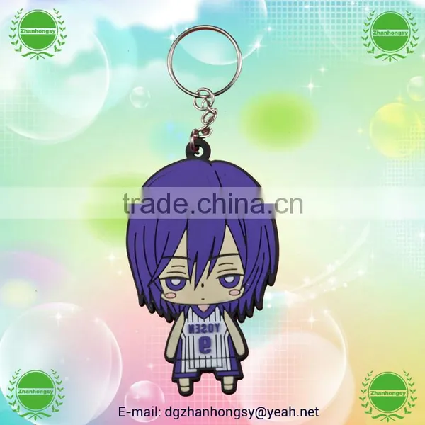 High Quality Full Color Popular Pvc Key Chain photo-5