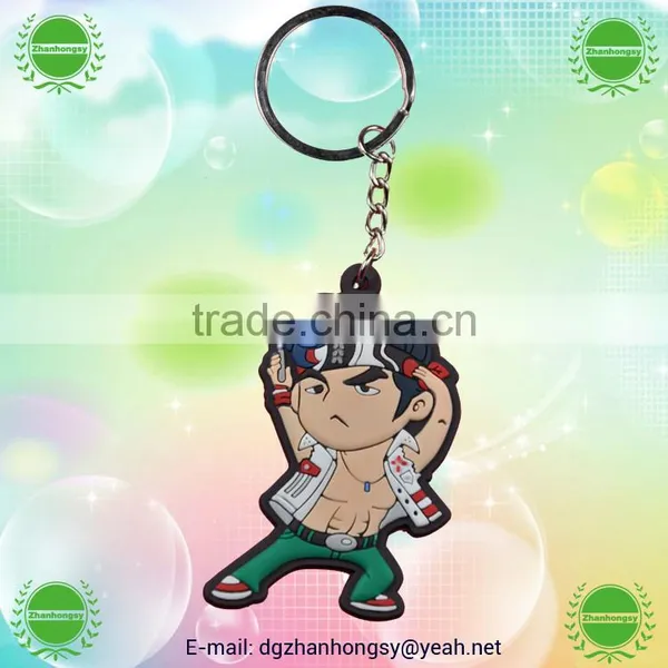 Wholesale Cute Plastic Key Chain for Mobile Phone Pendant photo-3