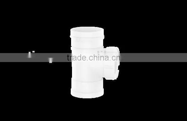 PVC Coupling Inspection Port GB TY Factory Price Manufacturer Good Quality UPVC Rubber Joint Plastic Fitting for Drainage photo-2