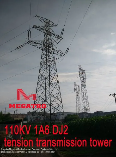 MEGATRO 110KV 1A6 DJ2 Tension Transmission Tower photo-2