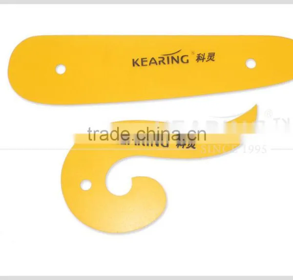 Factory Wholesale Garment Curve Rulers in 1.2mm Thick Plastic 5pcs in an Opp Bag Flexible #1305S photo-2