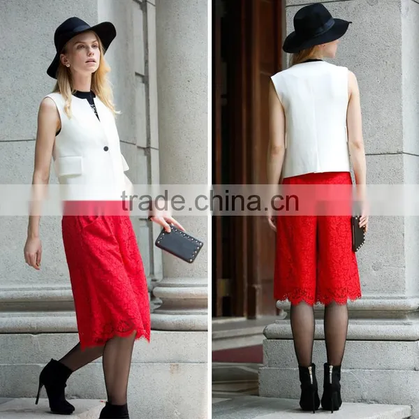 2016 Women Dress Pants New Model China Supplies Nice Design High Quality Casual Pants for Women photo-2