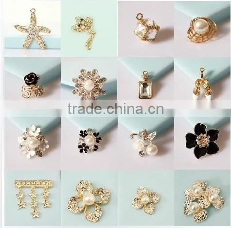2015 Customized Zinc Alloy Tags,gold Charm Pendants for Jewelry and Handbag photo-5