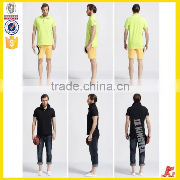 2017 Fashion Cotton Polo Shirt With High Quality , Pique Mesh Polo Shirt photo-4