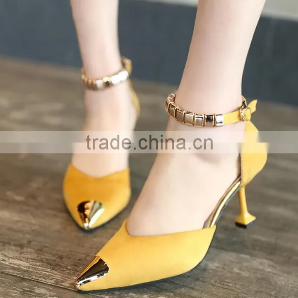 Zm50068b Hot Sale Women High Heel Shoes New Style Europe Ladies Shoes