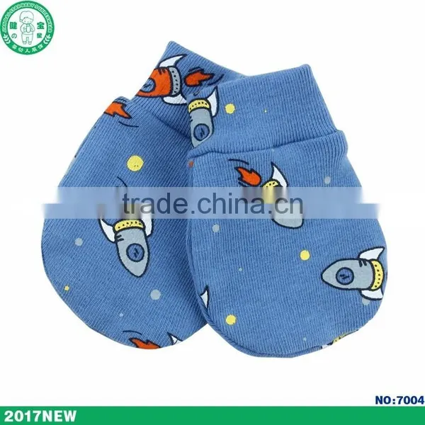 Customized Cotton Cute Printing Babies Gloves Mittens photo-5