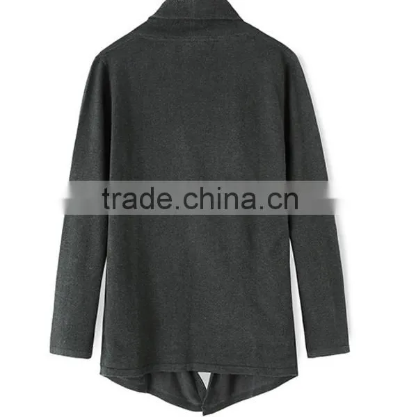 New Ideas Collar Wrap Grey Cashmere Knit Cashmere Sweater Mens for Sale photo-6