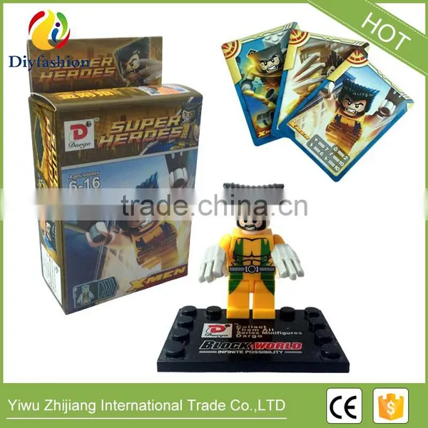 Fashion Diamond Building Blocks Little Action Figure FigureToys Children Gift photo-2