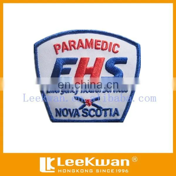 Emergency Health Service Embroidery Solid Patch for Paramedic Uniforms
