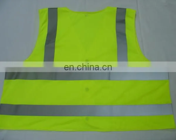 Security Guard Reflective Vest Reflective Safety Fluorescence Green Reflecting Vest photo-6