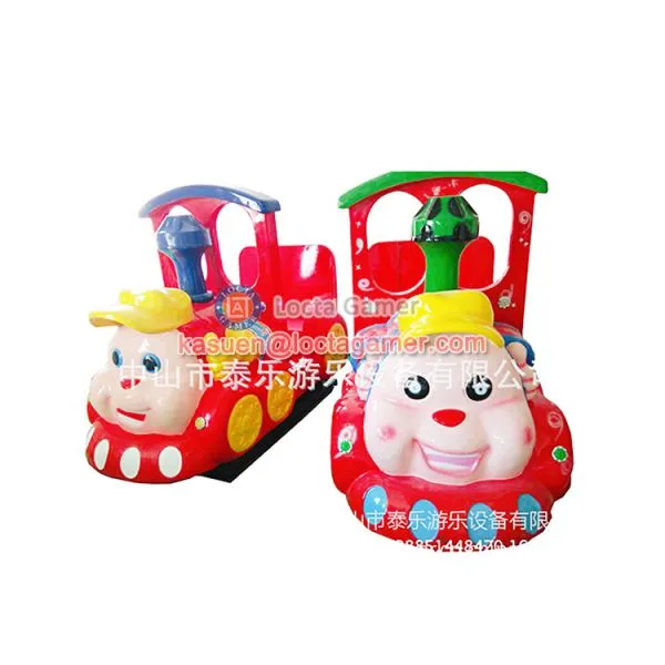 Zhongshan Amusement Park Equipment, Kiddy Rides, Cartoon Train for Kids, Coin Operated Swing Game Machine Rocking photo-2