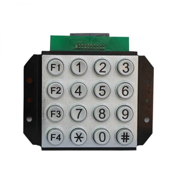 Vandal Proof and Waterproof Stainless Steel Metal Keypad photo-2