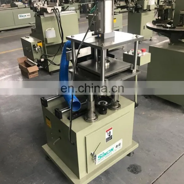 Small Type UPVC and Aluminum Profiles End Milling Machine photo-2