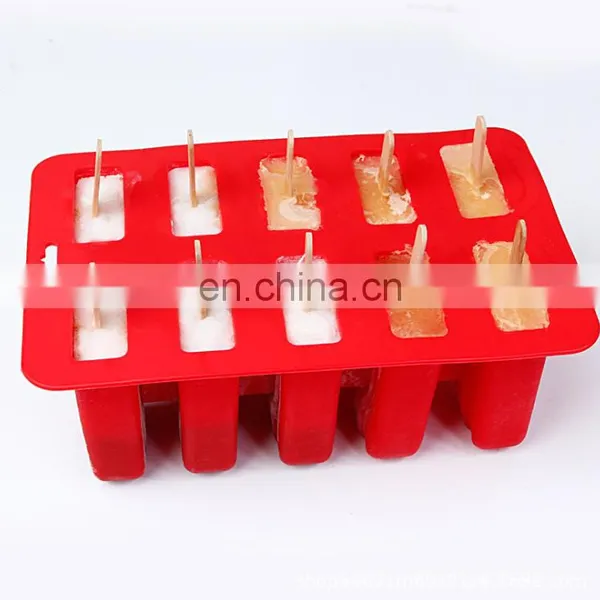 DIY 10 Holes Creative Silicone Mold for Ice Cream and Popsicle photo-5