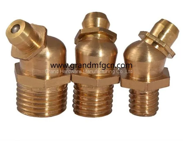 M8X1.5 M10X1.5 M12X1.5 M16X1.5 Brass Grease Nipple photo-2