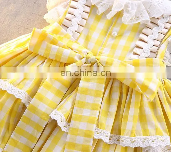 Baby Girl Summer Yellow Rabbit Princess Lolita Dress for Girls Easter Birthday Party photo-6