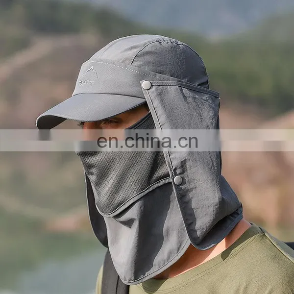2020 New Design Couples Light String Outdoor UV Protection Sun Hats Bucket Fishing Bucket Hat photo-5