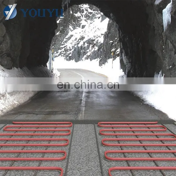 Double Conductor Heating Cable Black Snow Melting Wire Walkway Snow Melting Mat photo-3