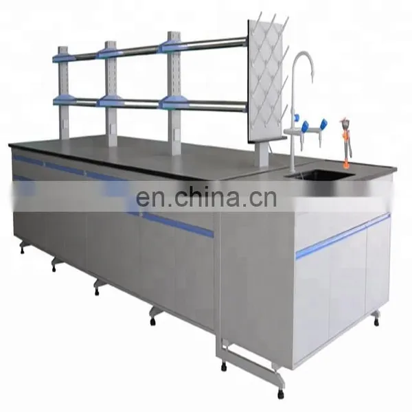 Guangzhou All Steel Laboratory Furniturechemistry Lab Work Tableschool Experimental Equipment Central Bench photo-2