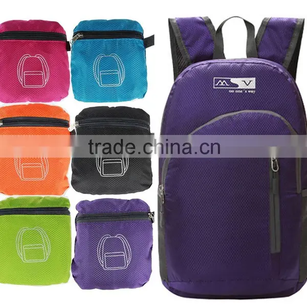 Foldable Ultra Lightweight Packable Backpack For Men and Women Handy Daypack Travel, Camping, Outdoors, Hiking photo-3