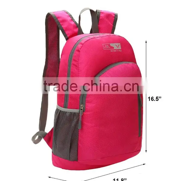 Foldable Ultra Lightweight Packable Backpack For Men and Women Handy Daypack Travel, Camping, Outdoors, Hiking photo-4