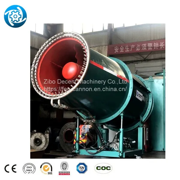 Fog Cannon Sprayer For Pest Control Water Spary Machine Dust Suppression Fog Machinet Shirt Cannon