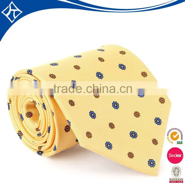 Custom Made Natural Silk Screen Printing Necktie photo-3