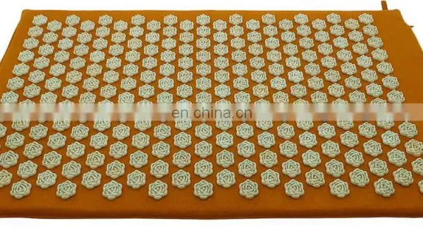 Flower Shape Spike Without Glue on Duck Canvas Acupressure Foot Mat photo-5