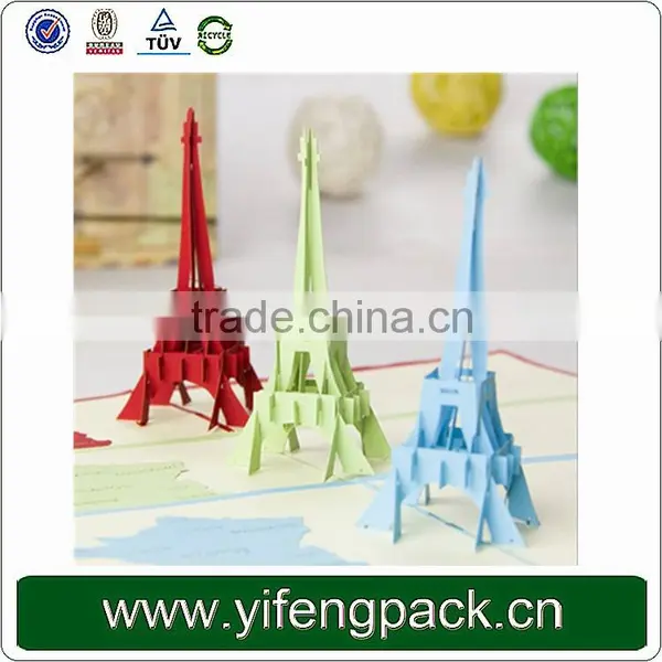 Wholesale Birthday Cake 3d Pop up Greeting Card/pop up Card photo-4