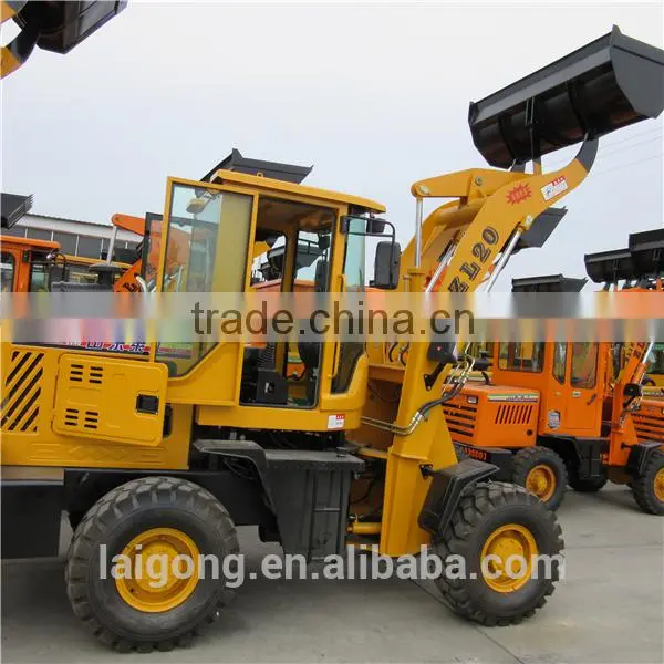 LaiGong Compact Wheel Loader ZL20 With Loader Attachments photo-4