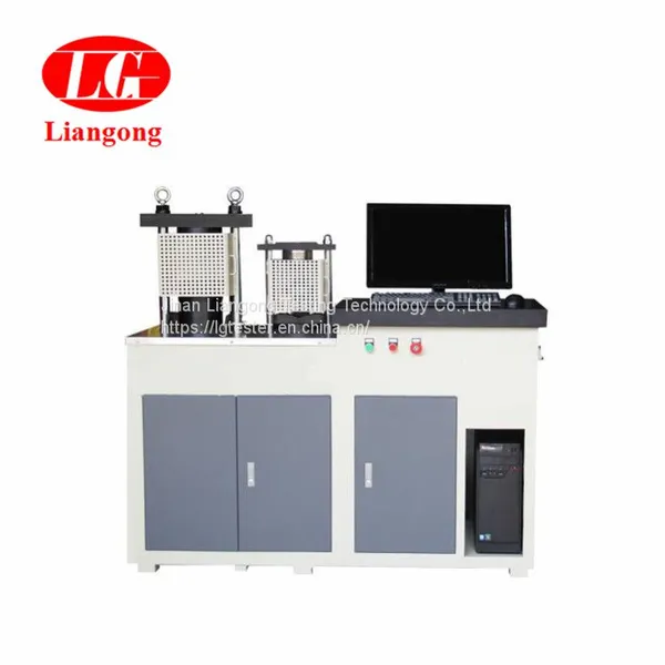 Cement automatic compressive testing machine with 300kN Automatic Compression-Flexural Testing Machine