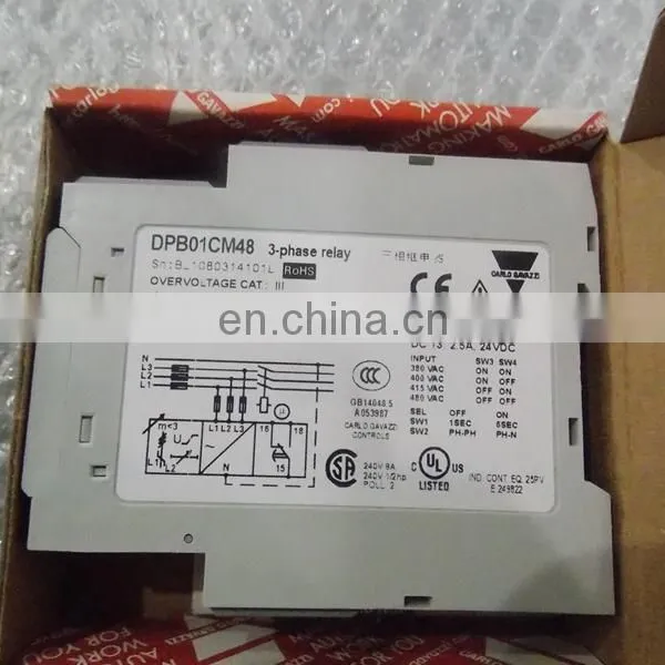 Three Phase Voltage Monitoring Relays DPB01CM48 380-480V photo-5