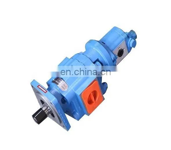 XCMG Loader Wheel LW300 Zl50 Spare Parts Double Hydraulic Pump Pump Gearing 252300142 photo-2