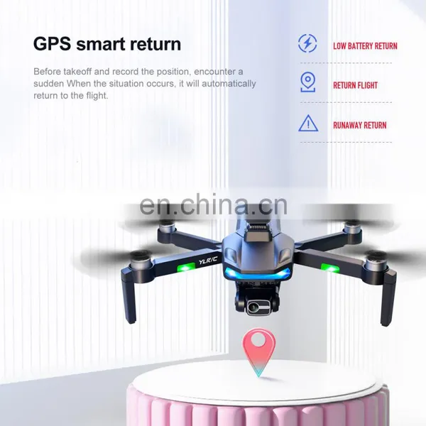 2022 Drone 3000mAh Battery 5g Brushless GPS PTZ Obstacle Avoidance 1500m Dual Camera 4K HD One Click Return Drones photo-4