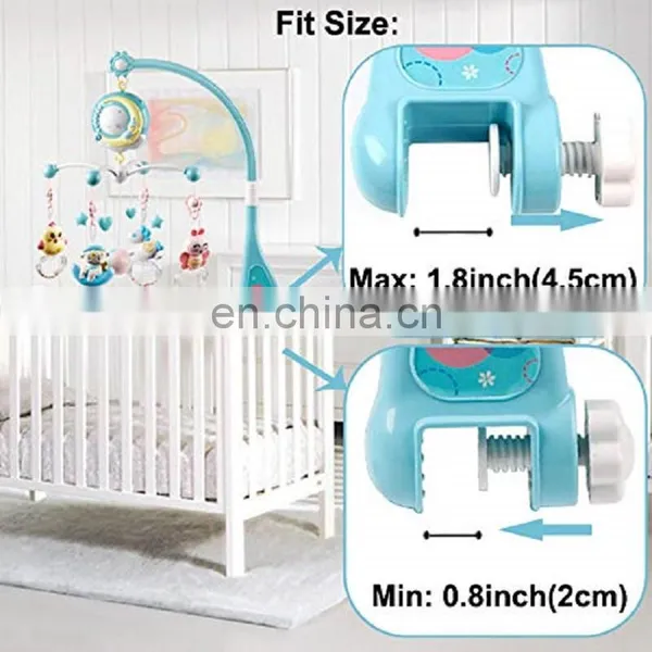 Mini Tudou Bed Bell Baby Music Crib Mobile Toys Musical Projection Box Hanging Rattle Bracket Holder Sleeping Toy Baby Mobile photo-4