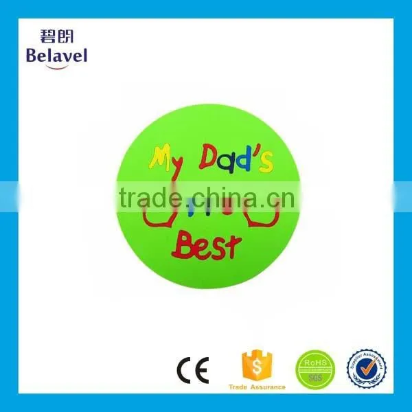 Hot Sale Eco-friendly Cup Mat Souvenir Coaster Custom Pvc Coaster