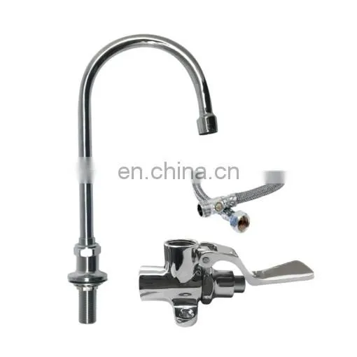High Quality New Design Single Pedal Valve Rigid With Swivel Goose Neck Spout in Good Price Direct From Manufacture photo-2