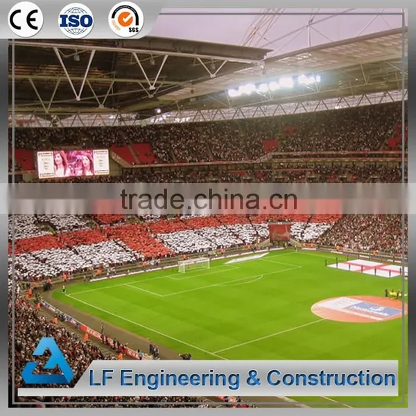 Light Steel Structure Frame Football Stadium photo-5