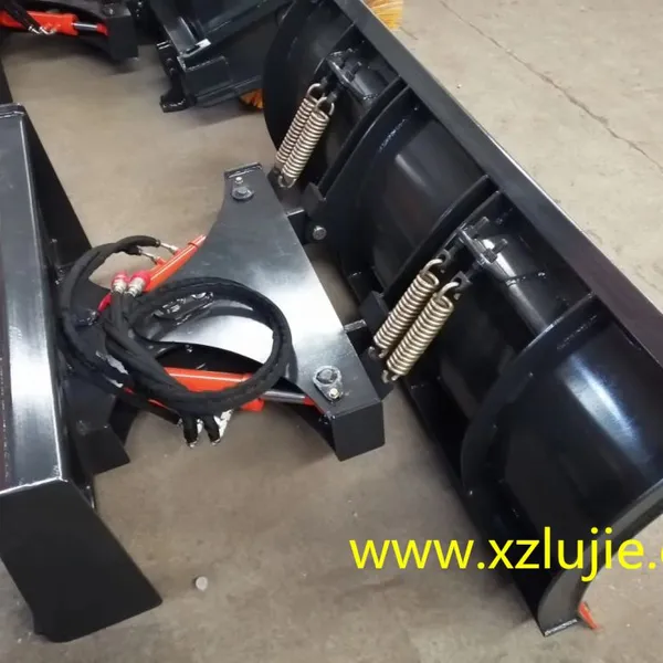 China Skid Steer Snow Blade Manufacture,snow Pusher Attachments for Skid Loader photo-2
