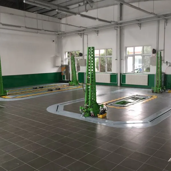 Floor Straightening System, Frame Rack Machine
