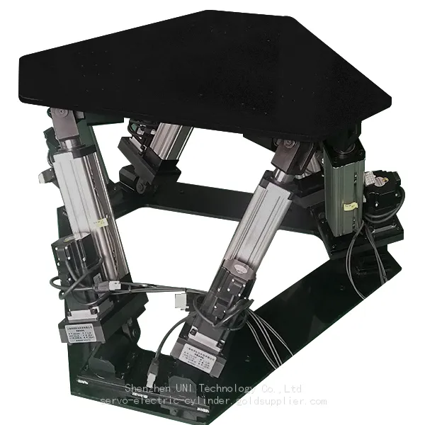 6DOF Full Motion Platform System Hexapod Platform With Universal Joint on Both Ends for Entertaining Simulator photo-5
