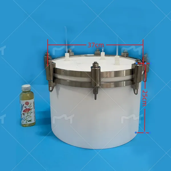 Four-fluorine Double-layer Reaction Kettle With Double-layer Thickening and Support, Customizable Reaction Device, Acid and Alkali Resistant Flask photo-3