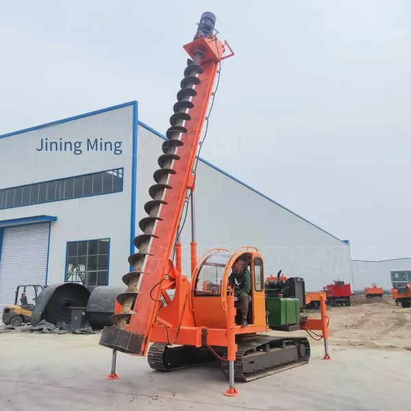 Long Spiral Pile Driver for High-rise Building Foundations, Crawler Walking Drilling Machine, 15-meter Anti-floating Anchor Rod Drilling Rig photo-3