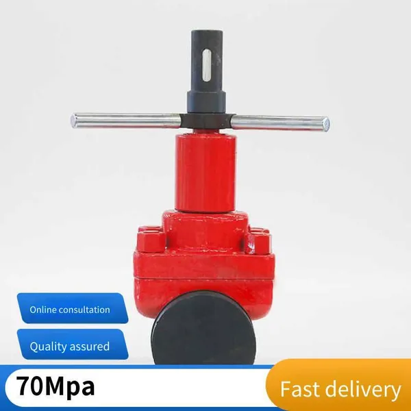 Hard-sealed Mud Gate Valve With High-pressure Union Connection, Specially Designed for Oil Fields, Z23y-350/700 photo-5