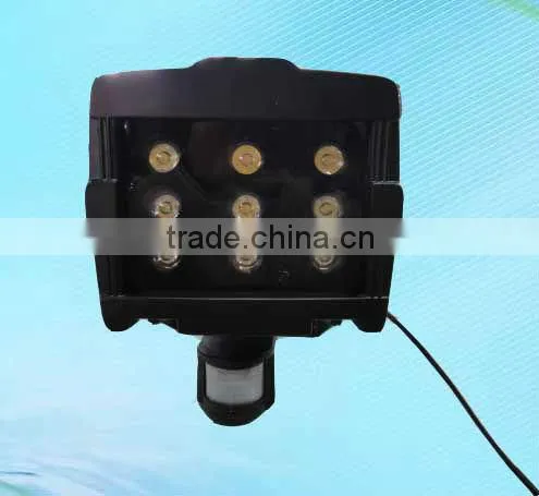 High-power LED Sensor Floodlight(9*1W) photo-2