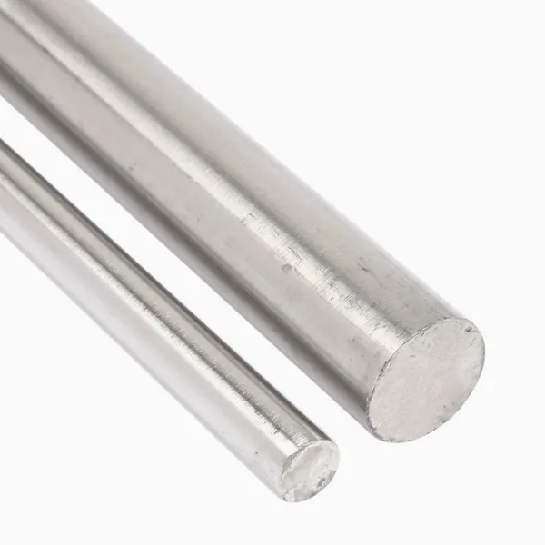 Barra redonda de aço inoxidável 304 316L para peças de usinagem por torneamento e fresamento CNC, com diâmetros de 10mm, 20mm, 25mm e 50mm, qualidade