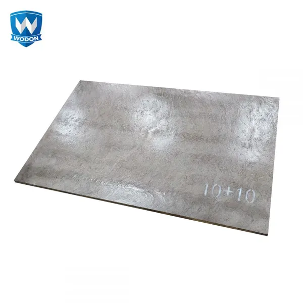 Smooth Surface Bimetal CCO Wear Plate Cutting Rolling Available Industrial Wear Protection Sheet