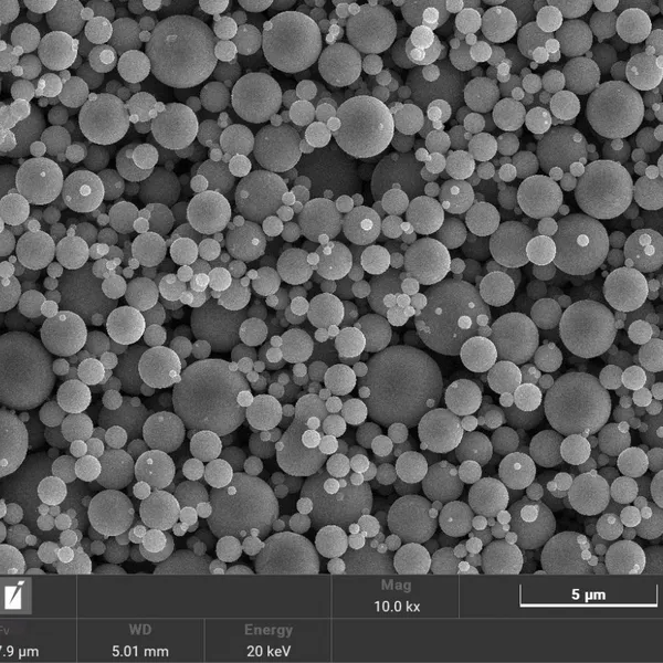 Pvd Spherical Iron-nickel Alloy Powder Feni50 300-2000nm Submicron Metal Powder Raw Material for Inductor Magnetic Powder Cores