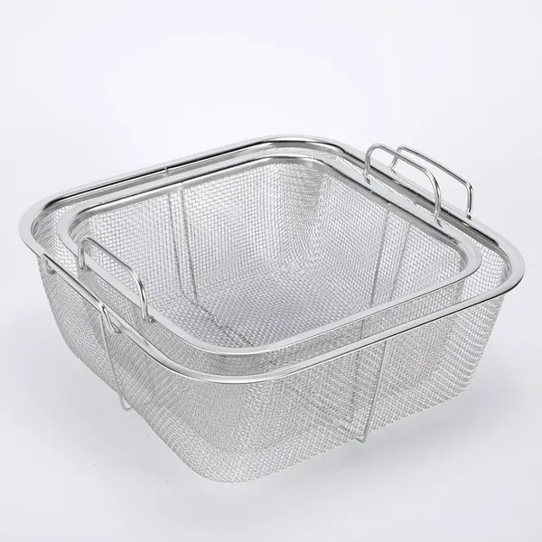 Multifunctional Kitchen Oil Filter Net – 304 Stainless Steel Splatter Screen, Grease Splatter Guard & Oil Splash Guard With Drain photo-3